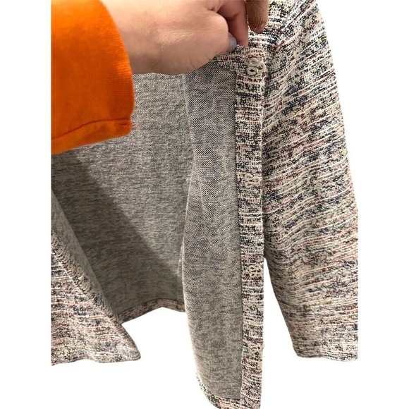 Philosophy Women's Tweed Blazer Size S‎ Multicolor Casual Jacket - Picture 5 of 6